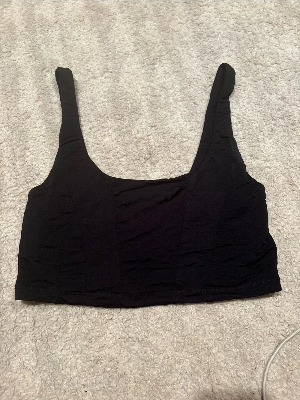 Free people cropped bra tank